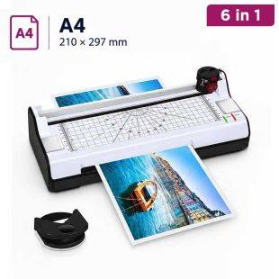 SMQ 6 in 1 A4 Laminator with Cutter