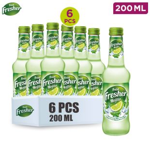 Fresher Mojito Drink Rich in vitamins 6 x 200ml