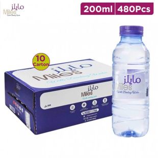 Miles Drinking Water 48 x 200 ml (10 Carton)