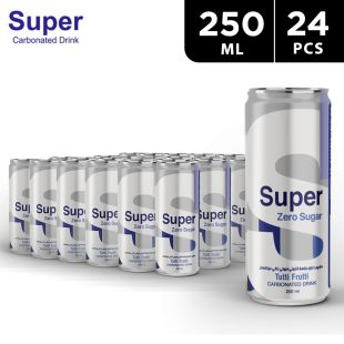 Super Tutti Frutti Zero Sugar 250ml x 24