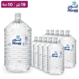 مياه شرب أبراج 10 &times; 19 لتر