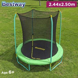 Xtreme Air Trampoline High Jump Outdoor Fun 2.44 x 2.50m by Bestway 