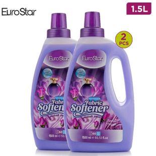 Euro Star Concentrated Fabric Softener With Micro Granules 1.5 Liter x 2