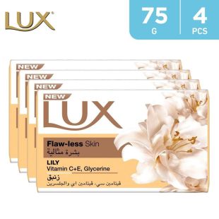 Lux Lily Bar Soap 4 x 75 g