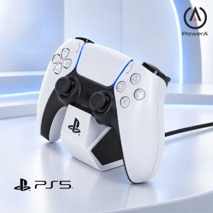 قاعدة شحن لوحدة تحكم DualSense لجهاز PS5 من PowerA