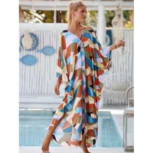 Opulent Beach Cover-Up Dress for Women