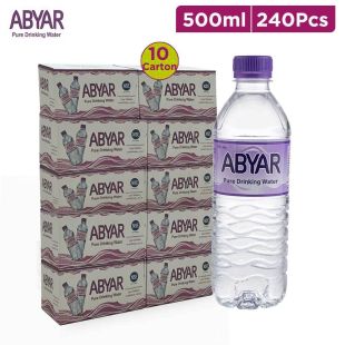 ABYAR Pure Drinking Water Bottle 500 ml x 24 (10 Carton)