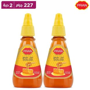 بران – عسل طبيعي بعبوة ضغط – 2 × 227 جرام