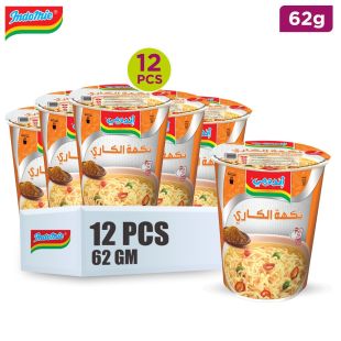 Indomie Curry Flavour Cup Noodles 12 x 62 g