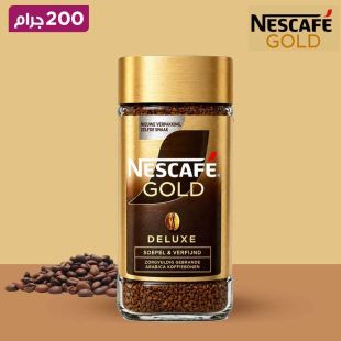 قهوة نسكافيه جولد ديلوكس سريعة التحضير 200 غرام