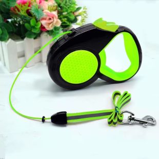 Reflective Soft Grip Retractable Leash – 5M (17.5×13×3cm)