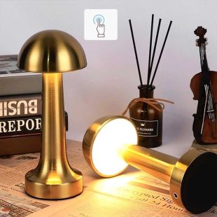 Mushroom Shape Rechargeable LED Table Lamp