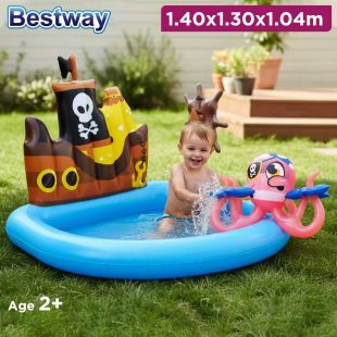 Crocodile Cove Play Center Splash and Catch Adventure by Bestway 2.24 m x 1.81 m x 72 cm
