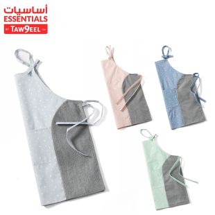 أساسيات توصيل - مريلة مطبخ بمنشفة من الألياف الدقيقة