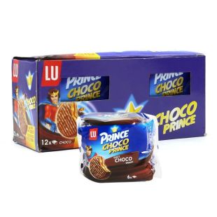 لو - برينس بسكويت شوكو برينس المغطى بالشوكولاتة 12 × 28.5 جم