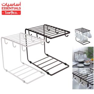 حامل الأكواب مقاس 15 × 24.5 × 23 سم من أساسيات توصيل