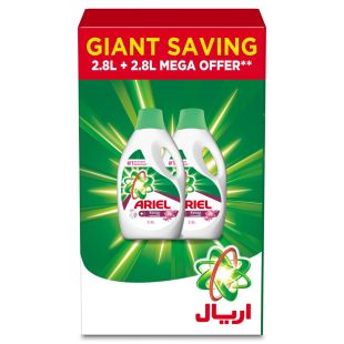 جل غسيل أريال الأصلي السائل باور جل 2 × 2.8 لتر