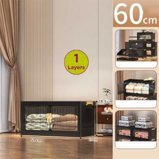 Folding Double-Door Large Storage Cabinet