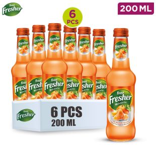 Fresher Mandarin Drink Rich in vitamins 6 x 200ml