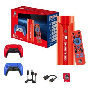 مشغل وسائط التلفاز للألعاب 3D بدقة 10K فائقة الدقة مع نظام التشغيل Android 13.0 ومساعد Google