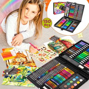 150-Pack Art Set Drawing Supplies Kits