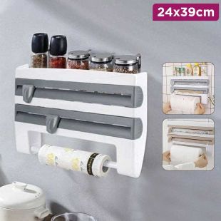 Kitchen Holder Paper and Organizer 4 in 1