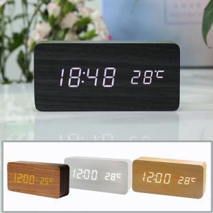 LED Display Alarm Clock- Assorted Color