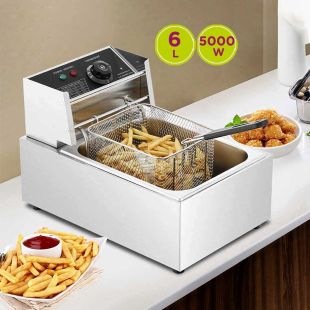 Stainless Steel Electric Deep Fryer 5000 W
