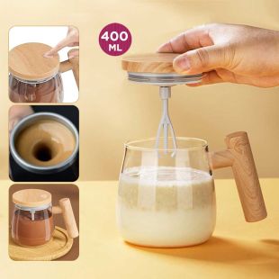 400ml Self Stirring Glass Cup