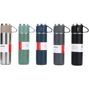 Hot & Cold Vacuum Stainless Steel Flask - Assorted Colors