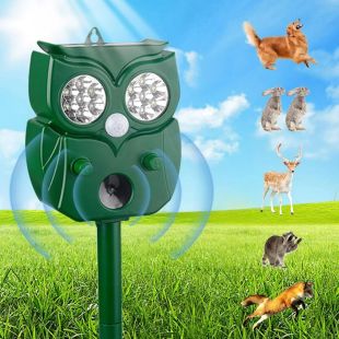 Motion Sensor Animal Repeller 2 Hanging Holes