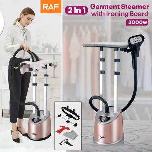 2 In 1 Garment Steamer 2000W with Ironing Board by RAF