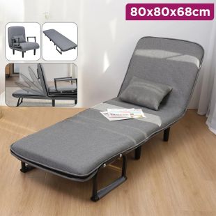 3-in-1 Chair Bed Adjustable Chair Sofa Bed with Adjustable Backrest