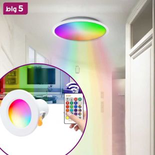 مصابيح سقف LED مستديرة مدمجة