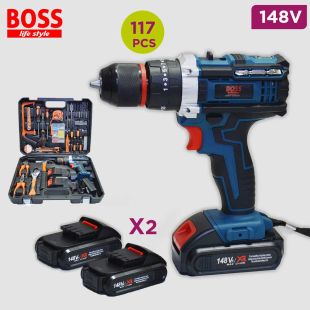 Boss Cordless Drill 148 Vp with Orange Box