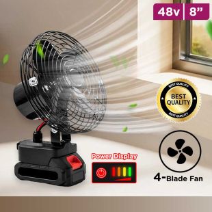 48V Wireless Rechargeable Fan