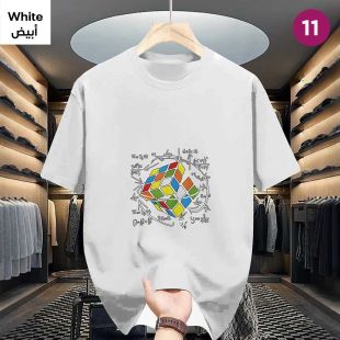 تيشيرت بأكمام قصيرة بقَصّة دقيقة للرجال