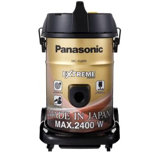 مكنسة كهربائية أسطوانية 2400 واط 21 لتر مع قاعدة قابلة للفصل من Panasonic