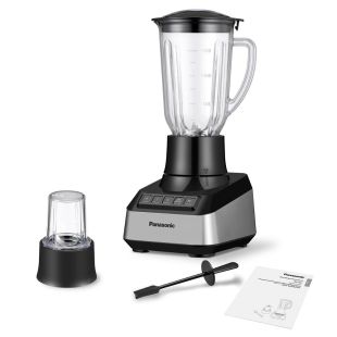 خلاط 800 واط مع وعاء بلاستيكي 2 لتر ومطحنة من Panasonic