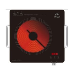 طباخ كهربائي ديجيتال 2000 واط بالأشعة تحت الحمراء من Orca