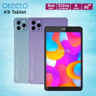 K9 Tablet Dual SIM 5G 8 inch Android 13 8GB RAM 512GB Storage by Oteeto