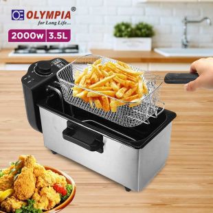 3.5L Electric Deep Fryer 2000W by Olympia