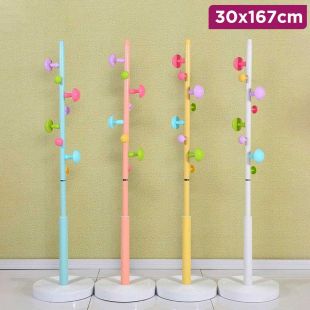 Tree Coat Stand Rack with 8 Hooks