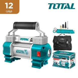 مضخة هواء 12 فولت 8 بار من Total
