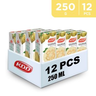 KDD Guava Nectar Juice 12 x 250 ml