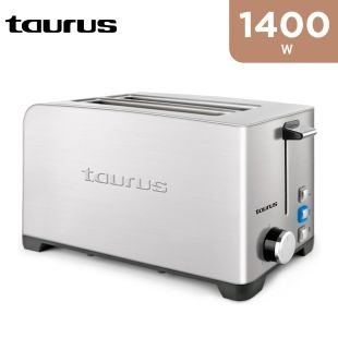 1400W 2-Slice Toaster by Taurus