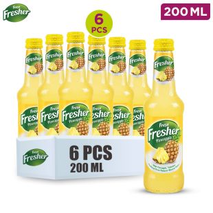 Fresher Pineapple Drink Rich in vitamins 200ml