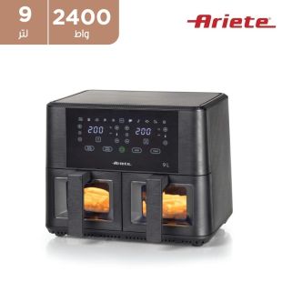 قلاية هوائية مزدوجة سعة 9 لتر بقوة 2400 واط من Ariete