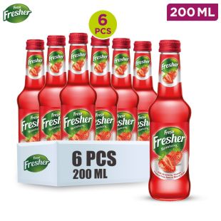 Fresher Strawberry Drink Rich in vitamins 200ml