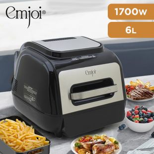 1700W 6L Air Fryer 12 in 1  by Emjoi